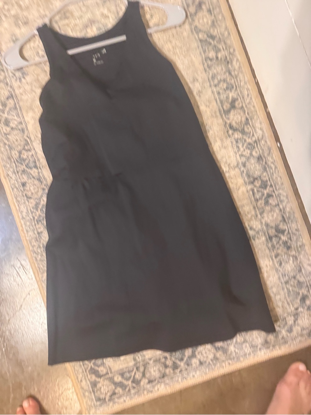 GAP Black Scoop Neck Sleeveless Top